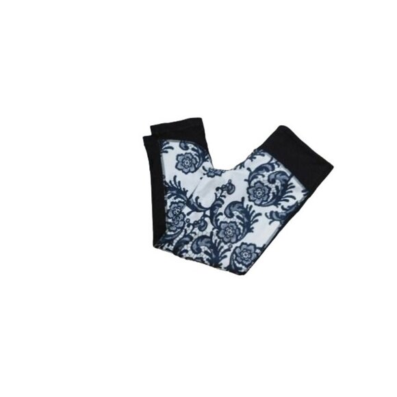 Lululemon Size 6 Print STRETCH Cropped Workout Pants Leggings - Picture 2 of 2
